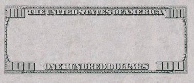 ABD dolar sınırı tasarım amacı için boş orta alan