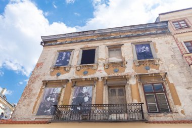 Lublin, Polonya - 19 Ağustos 2017: Lublin Binası