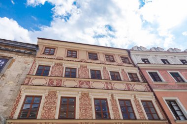 Lublin, Polonya - 19 Ağustos 2017: Lublin Binası