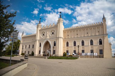 Lublin, Polonya - 19 Ağustos 2017: Lublin Şatosu