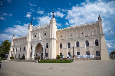Lublin, Polonya - 19 Ağustos 2017: Lublin Şatosu