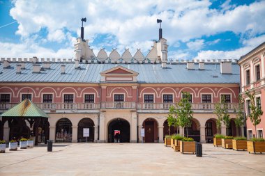 Lublin, Polonya - 19 Ağustos 2017: Lublin Şatosu