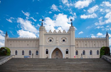 Lublin, Polonya - 19 Ağustos 2017: Lublin Şatosu