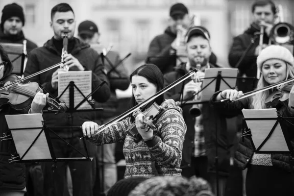 Lviv Ucraina Marzo 2022 Orchestra Sinfonica Inso Lviv Della Lviv — Foto Stock