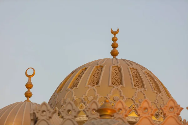 Closeup Mosque Mina Masjid Hurghada Egypt — Foto Stock