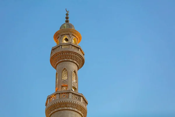 Närbild Moskén Mina Masjid Hurghada Egypten — Stockfoto
