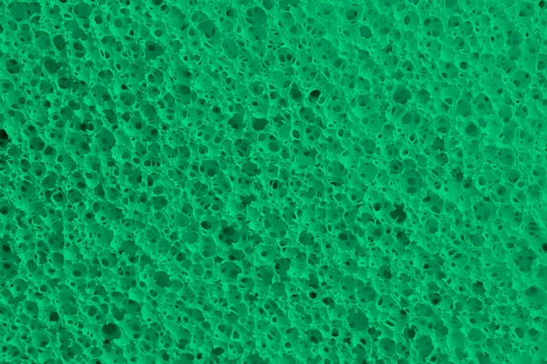 Green Sponge Textured Patterned Background Design Purpose — Foto de Stock