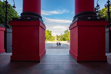 Kyiv, Ukrayna - 1 Haziran 2022: Taras Shevchenko Ulusal Üniversitesi