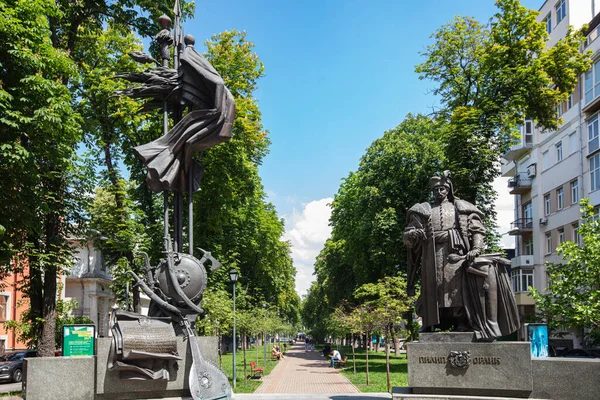 Kiev Oekraïne Juni 2022 Monument Aan Pylyp Orlyk Kiev Oekraïne — Stockfoto