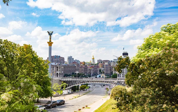 Kyiv Ukrayna Haziran 2021 Kyiv Deki Bağımsızlık Anıtı — Stok fotoğraf