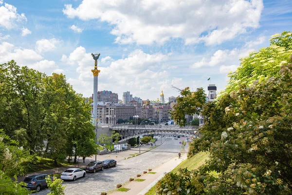 Kyiv Ukrayna Haziran 2021 Kyiv Deki Bağımsızlık Anıtı — Stok fotoğraf