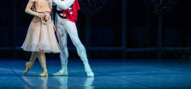 La Esmeralda balesi. Dans eden bacaklara yakın çekim. Bale duvar kağıdı