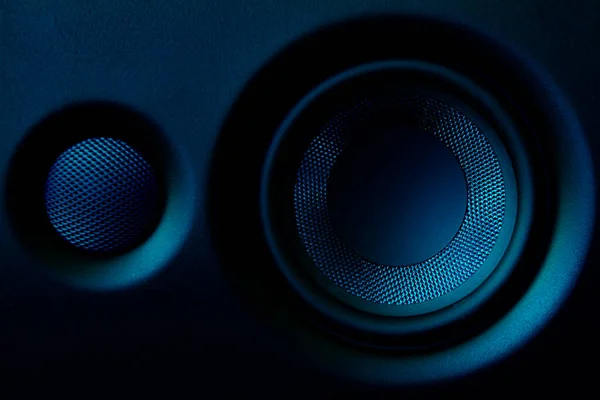 closeup of speakers as wallpaper for design purpose