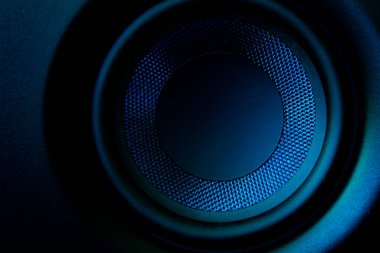 Hoparlörlerin tasarım amacı için duvar kağıdı olarak kapatılması