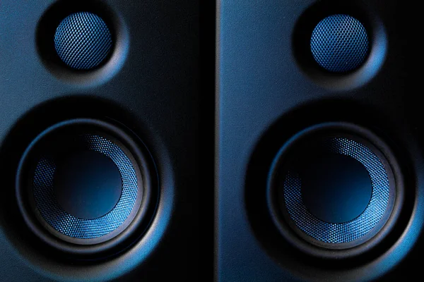 closeup of speakers as wallpaper for design purpose