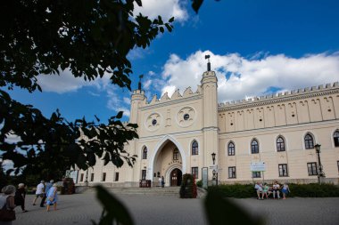 Lublin, Poland - August 11, 2022:Lublin castle in Lublin