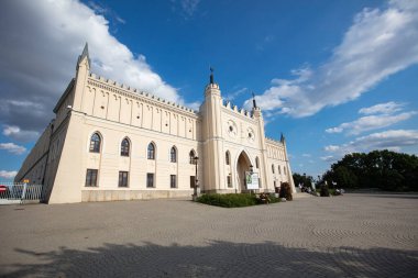 Lublin, Poland - August 11, 2022:Lublin castle in Lublin