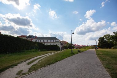 Lublin, Poland - August 2, 2022: Street in Lublin, Poland