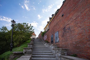 Lublin, Poland - August 2, 2022: Street in Lublin, Poland
