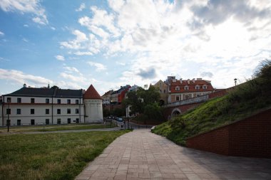 Lublin, Poland - August 2, 2022: Street in Lublin, Poland