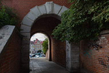 Lublin, Poland - August 2, 2022: Street in Lublin, Poland