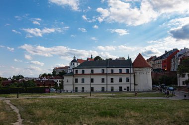 Lublin, Poland - August 2, 2022: Street in Lublin, Poland