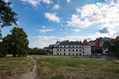 Lublin, Poland - August 2, 2022: Street in Lublin, Poland
