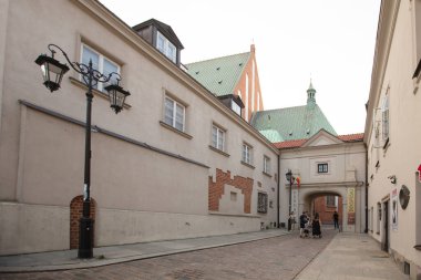 Warsaw, Poland - August 3, 2022: Castle Square in Warsaw
