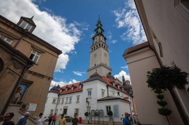 Czestochowa, Polonya - 9 Ağustos 2022: Jasna Gra Manastırı, Polonya