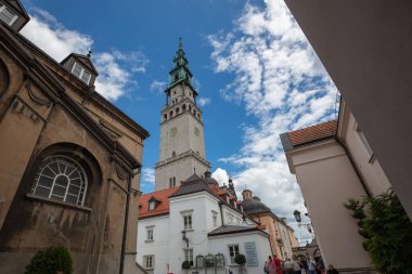 Czestochowa, Polonya - 9 Ağustos 2022: Jasna Gra Manastırı, Polonya