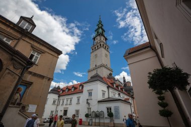 Czestochowa, Polonya - 9 Ağustos 2022: Jasna Gra Manastırı, Polonya