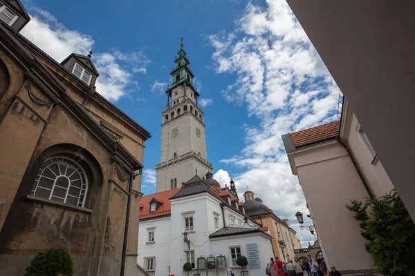 Czestochowa, Polonya - 9 Ağustos 2022: Jasna Gra Manastırı, Polonya