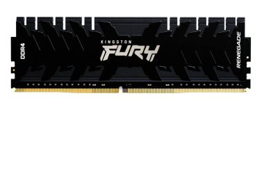Lviv, Ukrayna - 9 Eylül 2022: DDR4 32GB (2x16GB) 3600 MHz Fury Renegade Black Kingston Fury (ex.HyperX)