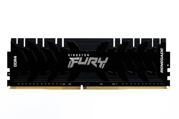 Lviv Ucraina Settembre 2022 Ddr4 32Gb 2X16Gb 3600 Mhz Fury — Foto Stock