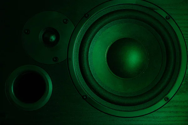 Closeup Speakers Wallpaper Design Purpose — 스톡 사진