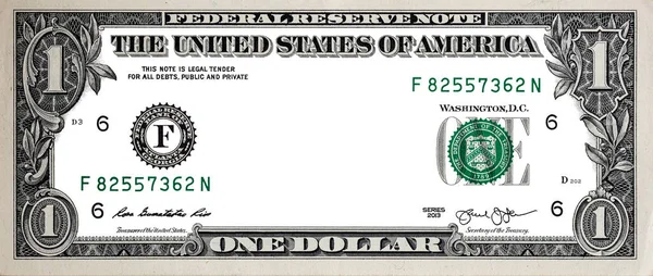 Amerikaanse Dollar Grens Met Leeg Transparant Middengebied Voor Ontwerpdoeleinden — Stockfoto