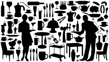 Restoran silhouettes