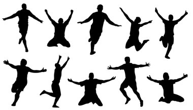 kutlama silhouettes