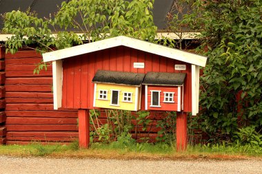 sanatsal kırsal posta kutusu