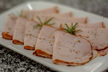 Biftek gurmesi yemeğini kapat.