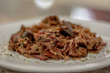 Biftek gurmesi yemeğini kapat.