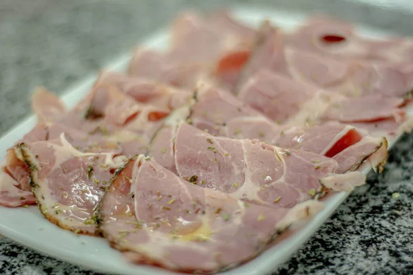 Essen Gourmet Dinner Küche — Stockfoto