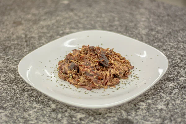 Biftek gurmesi yemeğini kapat.