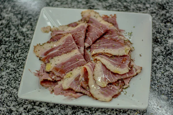 Vicino Manzo Carne — Foto Stock