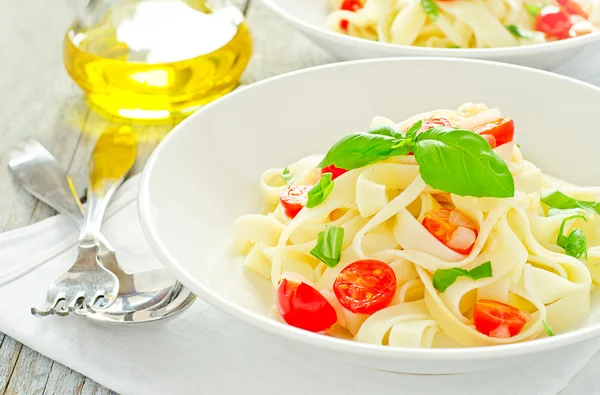 Tagliatelle italiana Imagem De Stock