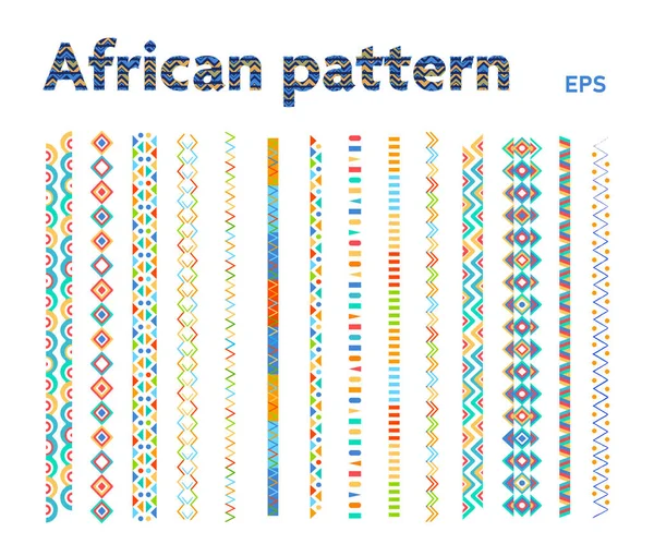 Bir dizi Afrika kabilesi modeli.