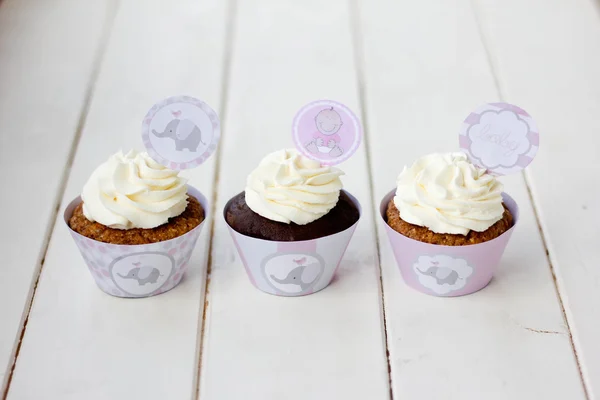 Cupcakes Fotografias De Stock Royalty-Free