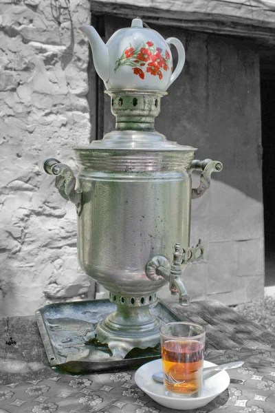 Azeriska Tea Time #2 Stockfoto