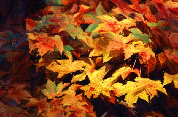 Herfstbladeren Stockafbeelding