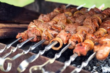 domuz eti ve beaf kebab